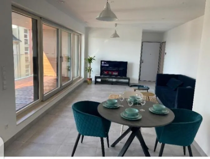 Charming One Bedroom With Terrace&Parking In Luxembourg Center 0*,